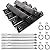 Replacement Parts for Nexgrill 720-0896B 720-0896C 720-0882A 720-0896 720-0925 Grills, 6 Pack Burner Tubes, Flame Tamers Heat Shields, Ignitors Replacement for Nexgrill Deluxe 6 Burner Gas Grills