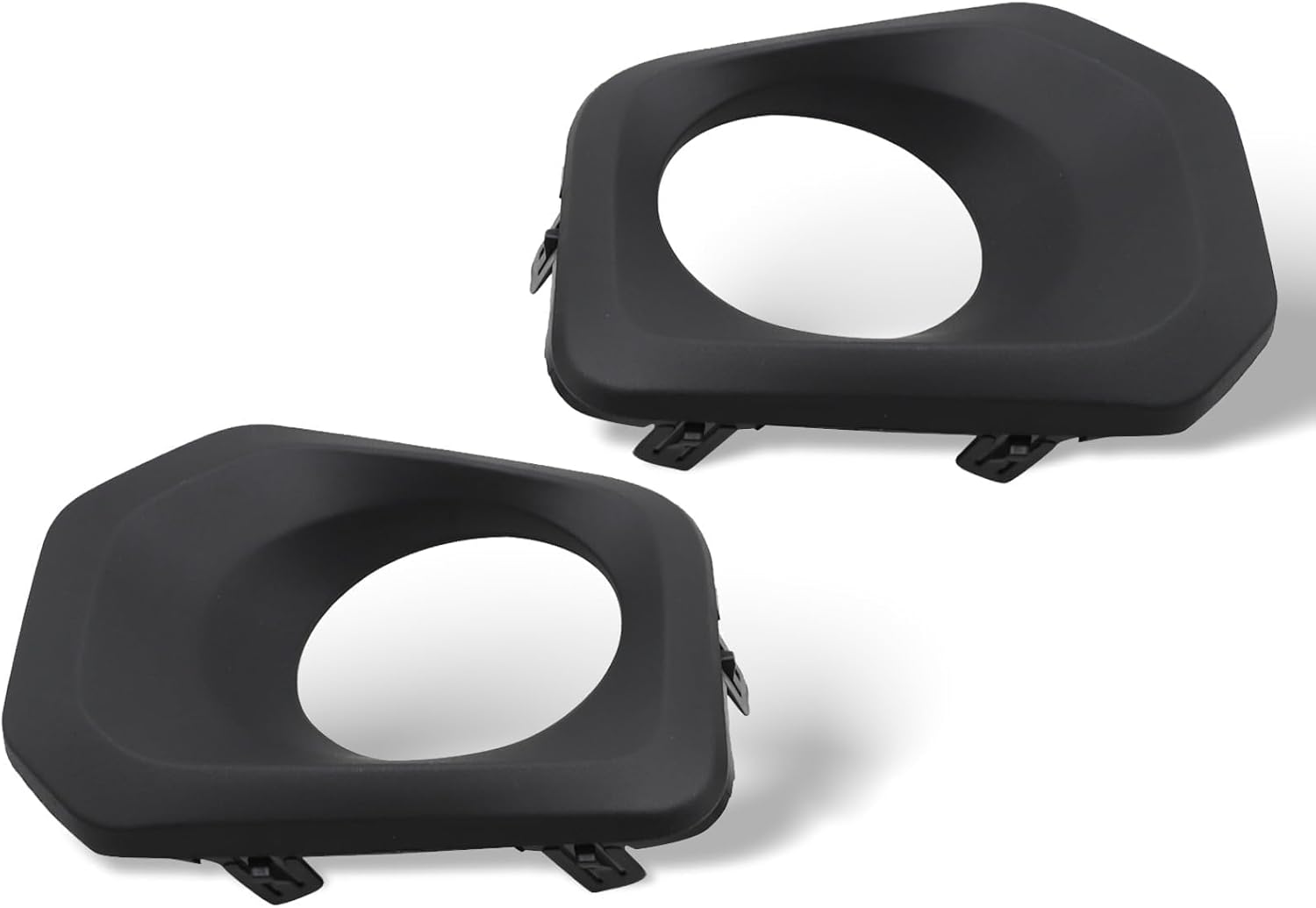 Nakkaa Pair Fog Light Bezel Compatible with Tacoma 2016-2022 Front Fog Lamps Cover Driver and Passenger Side TO1038195 TO1039195 5212704020 5212804020
