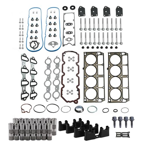 Image of Head Gasket Bolt Set & Lifters & Trays | Fits for Chevy Suburban Silverado Tahoe GMC Yukon Sierra 4.8L 5.3L 2004-2014