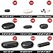 Master Massage 70-Piece Deluxe Hot Stone Therapy Kit – Black Lava Basalt Stones, White Marble Cool Stones, and Chakra Healing Set for Full Body Massage