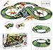 Mopoq Dinosaurier-Bahnen Spielzeug-Rennwagen-Flexible Track-Spielset 157Pcs Kinder Großes Geschenk Set Geburtstags-Geschenk Partyangebot for über 3 Jahre alt Kinder