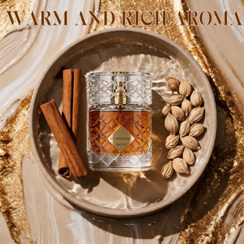 Image of AFLUXE Men's EDP Pheromone&Parfum, Oriental Gourmand Fragrance-RFS Golden | Long Lasting Perfume for Men, Eau de Parfum Spray, 3.74 Fl Oz-5