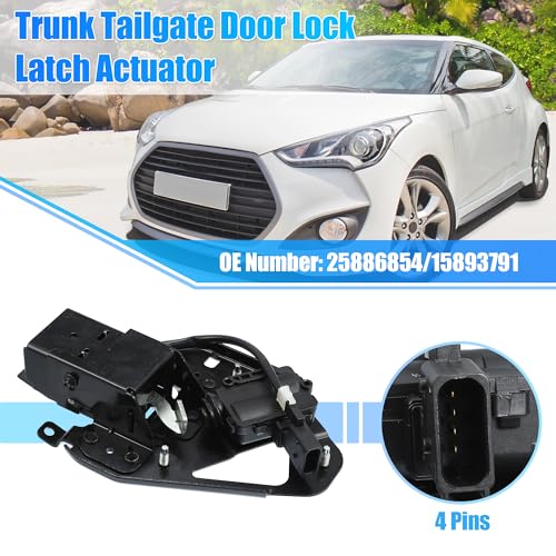 Image of uxcell No.25886854 /15893791 Rear Tailgate Trunk Lift Gate Latch Lock Actuator for Chevy Suburban 1500 LS LT LTZ 2007-2014 for GMC Yukon 2007-2014