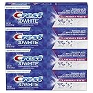 Crest Toothpaste 3D White Glamorous White, 4.1oz (Pack of 4)
