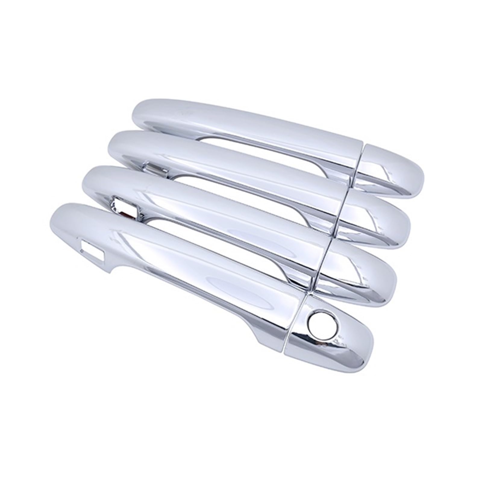 Drezzo Keyless Entry Car Exterior Door Handle For Toyota For Avensis T270 2010-2018 Car Door Handle Cover Stickers Trim Set(Keyless Entry)
