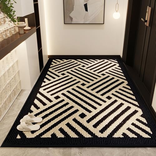 Senerma Fußmatte 60x90cm Innen und Außen Waschbar Fussmatte Wasserdicht...