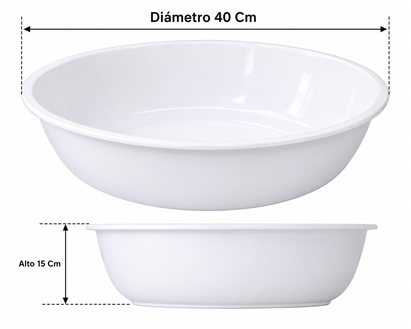 Plasticos Helguefer Cuvette 40 cm