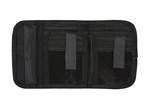 Rothco Deluxe Tri-Fold Id Wallet, Black
