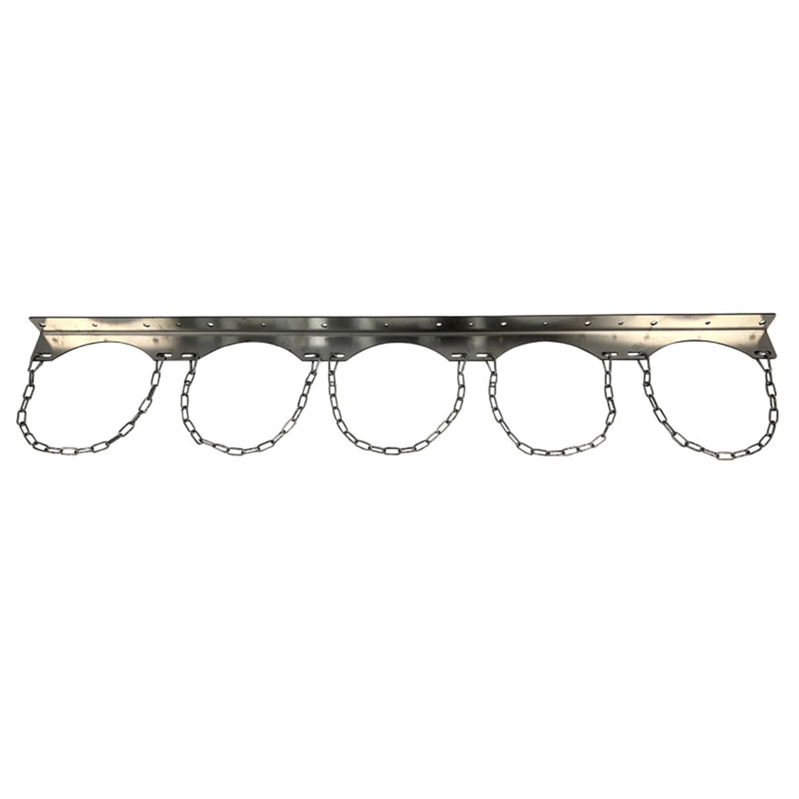 Fixation murale bouteille de gaz acier inoxydable premium