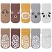 SockWaddles Stoppersocken Kinder, 5 Paar, Baumwolle für Jungen Mädchen