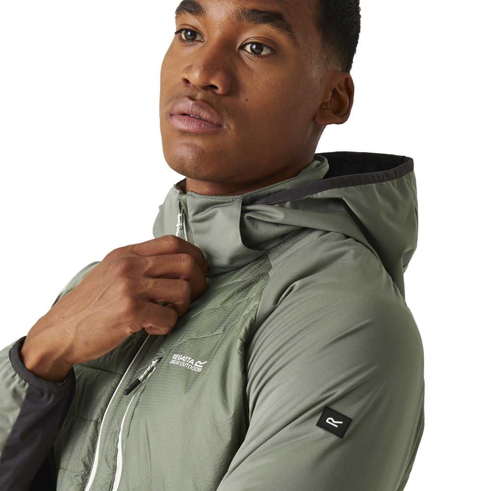 Regatta Regatta Men's Andreson Pro Hybrid Jacket Regatta Chaqueta con capucha y cremallera completa para hombre Pro Hybrid ligera Hombre (Pack de 1)