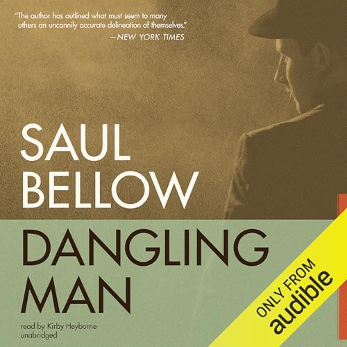 Dangling Man Audiolivro Por Saul Bellow capa