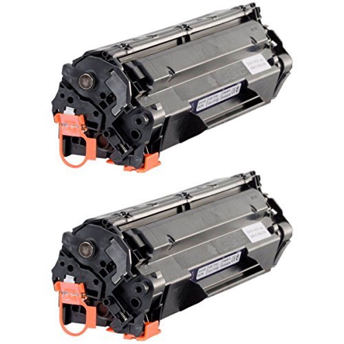 Premium Kit 2x Toner Compatível 435 436 285 para impressora M1132 M1210 M1212NF P1102W P1005 P1006 P