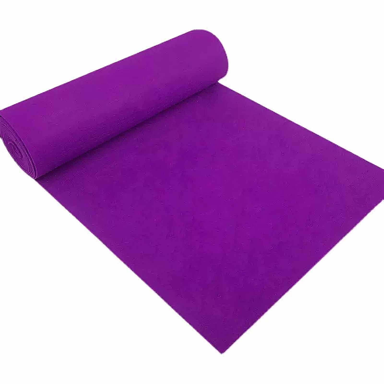 Purple Wedding Aisle Decorations 140gsm Thickness Carpet Floor Runner For Hollywood Party Wedding Ceremony Christmas Decoration Supplies