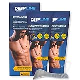 Deepline Men 100ml Intim-Haarentfernungscreme die all in-one Creme mit Aloe Vera und Sheabutter. Vegan für den Intimbereich und Körper mit Spatel. (200ml)