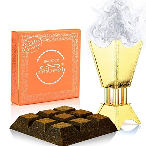 Nabeel Bakhoor Men & Women (Unisex) 40 Gm I 1 Pack I Oriental-Woody Incense I Signature Arabian Perfumery I By Nabeel Perfumes #TOP3