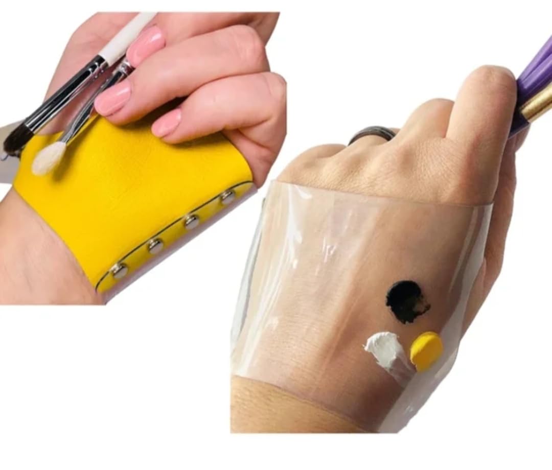 Makeup-Nail Art Colore Mixing Glove is a Palette For Makeup Artists (multicolor)-image-38