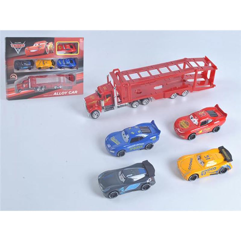 Barodian's 7-Piece Pixar Cars 3 Lightning McQueen Toy Set