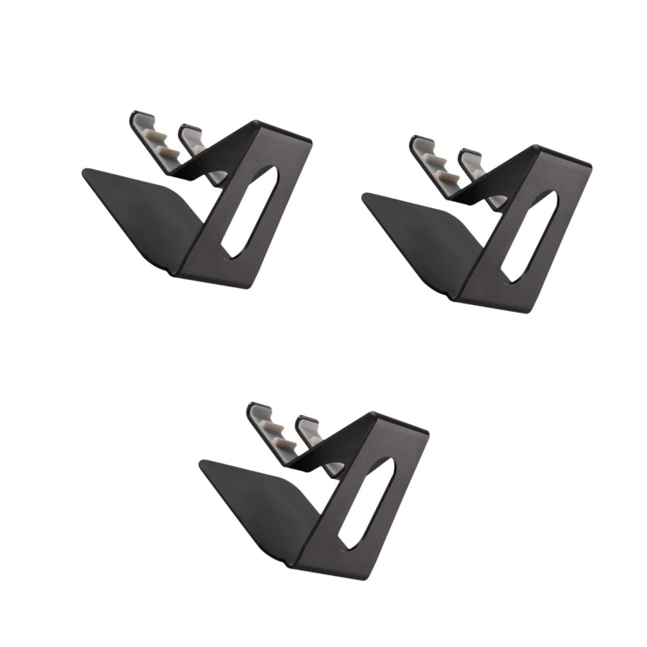 Housoutil 3 Piezas Soporte para Teléfono Móvil Escritorio De Metal Soporte para Tableta Teléfono Inteligente Soporte para Teléfono Móvil Soporte para Teléfono Soporte para Teléfono De
