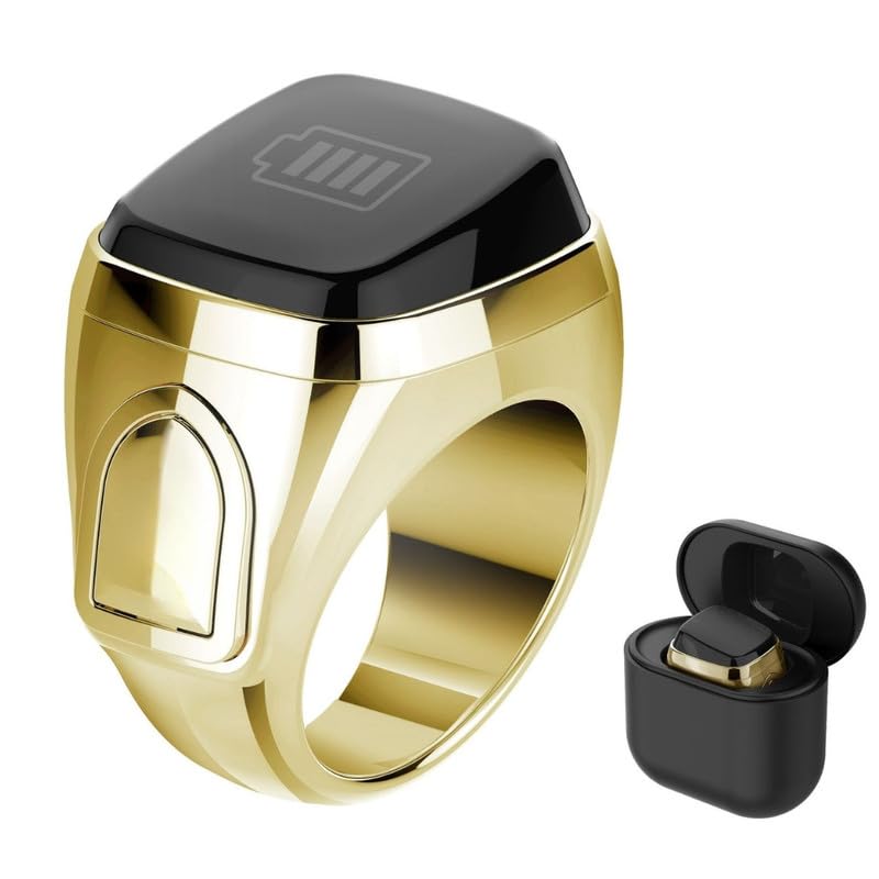WESOKE® Metal Smart Counting Ring with Charging Case | Bluetooth Electronic Finger Counter | Digital Display Tally Tracker-image-5