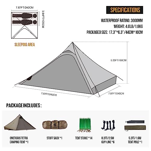OneTigris Tetra Tipi Tent