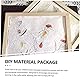 EXCEART 2 Stück Rahmen aus Holz für die Herstellung von Papier, DIY, für Bildungsmaterial, Holz, für Bastelprojekte, wiederverwendbar