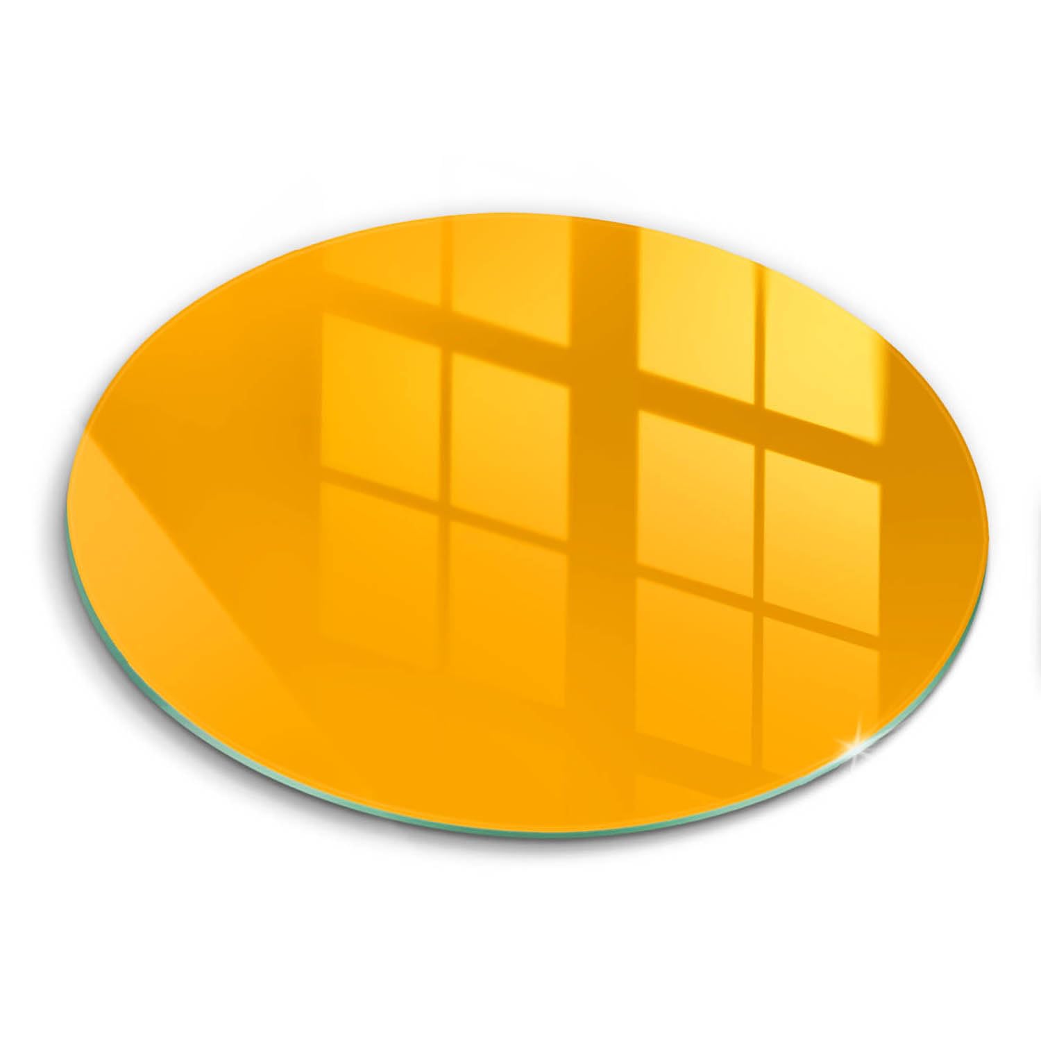 Plaque de protection induction 30cm jaune foncé multifunction