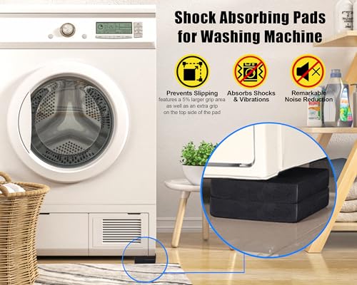 Mylifeunit HW18JY080 Eva Shock Absorbing Washer Pads, Anti-Vibration Washer Mat Protector thumb #1