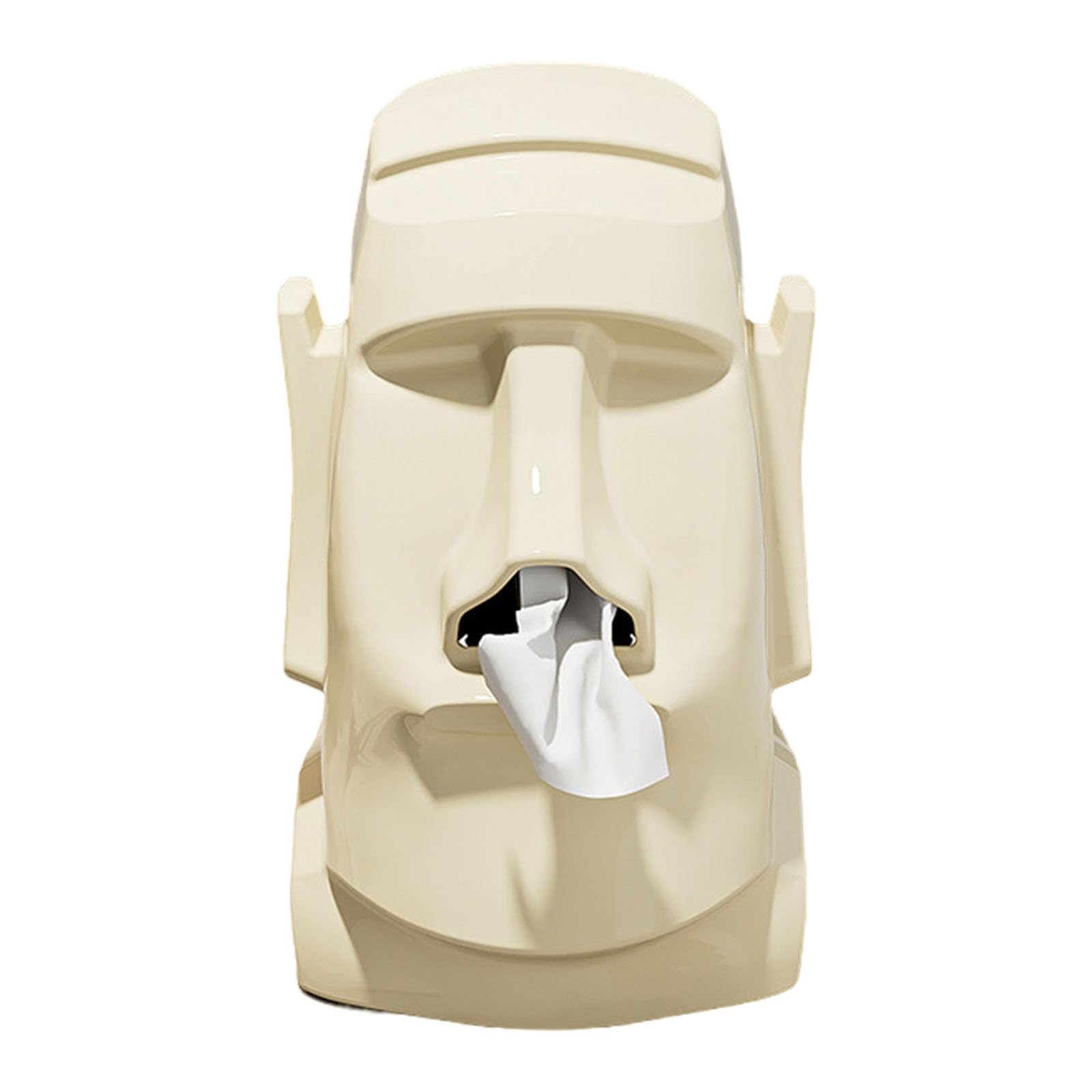 Mekalero Creative Stone Face Napkin Dispenser Paper Towel Container Tissue Box Holder for Living Room and Bedroom Decoration Tissue Holder
