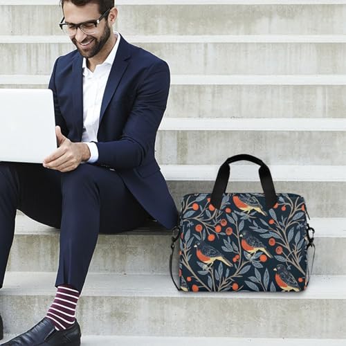 Funda para Laptop 15.6" con Asa y Correa Azul Oscuro miniatura 3