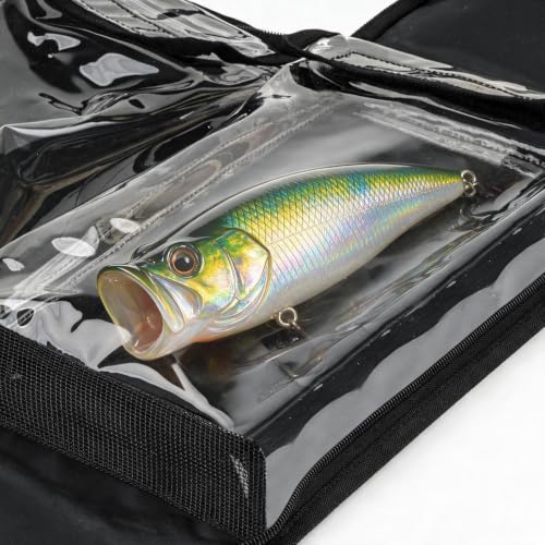 THKFISH Bolsa grande para carnada, bolsa enrollable para señuelos de pesca de trolling de gran tamaño para agua salada miniatura 4