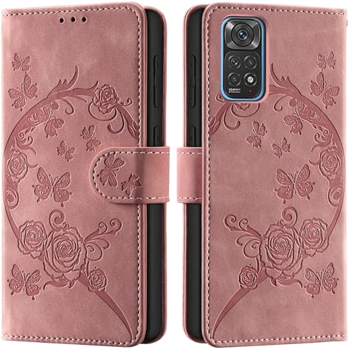 Handyhülle für Xiaomi Redmi Note 11 Global/Note 11S Global Hülle Rosa