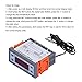 Digital Temperature Controller | Microcomputer Thermostat for Refrigeration / Industrial Equipment | 24V Supply, - 19℃ ~ 99℃ Range, NTC10K Probe | XH - W2060 Model