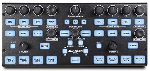 DJ TECH Ctrl Controller Midi DVS USB MAPPATURE SERATO Traktor Virtual DJ
