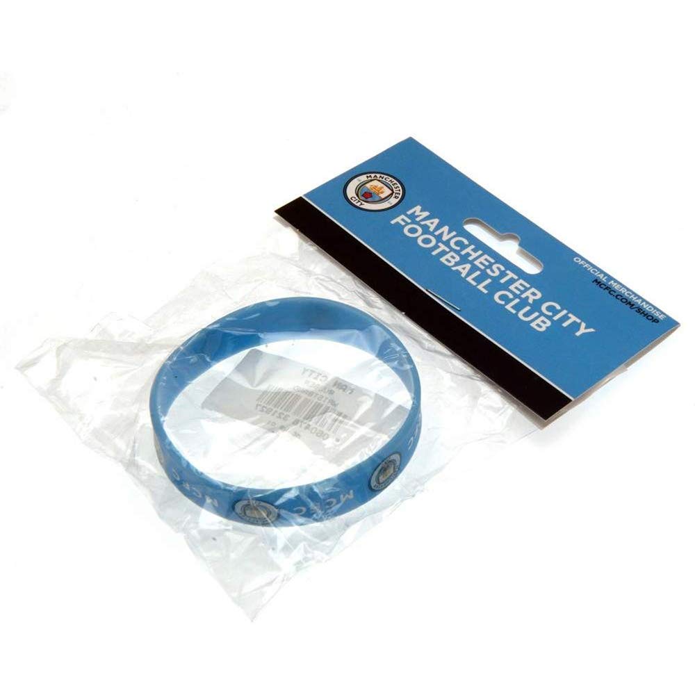 MAN CITY SILICONE WRISTBAND