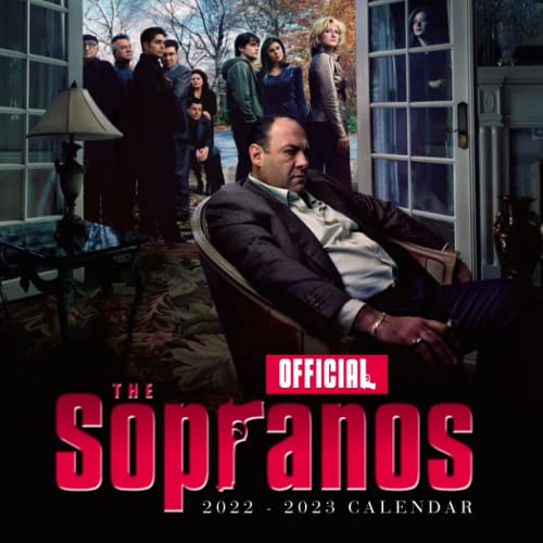 THE SOPRANOS 2022 Calendar: OFFICIAL THE SOPRANOS calendar 2022 Weekly & Monthly Planner with Notes Section for Alls THE SOPRANOS Fans!-24 months - Movie tv series films calendar.11