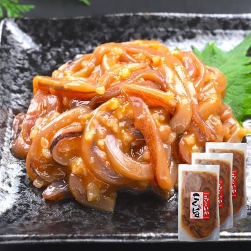 いか 塩辛 みそ 150g/袋 こく旨みそいか 業務用 北海道 函館 みそ漬 味噌 (3袋(450g))
