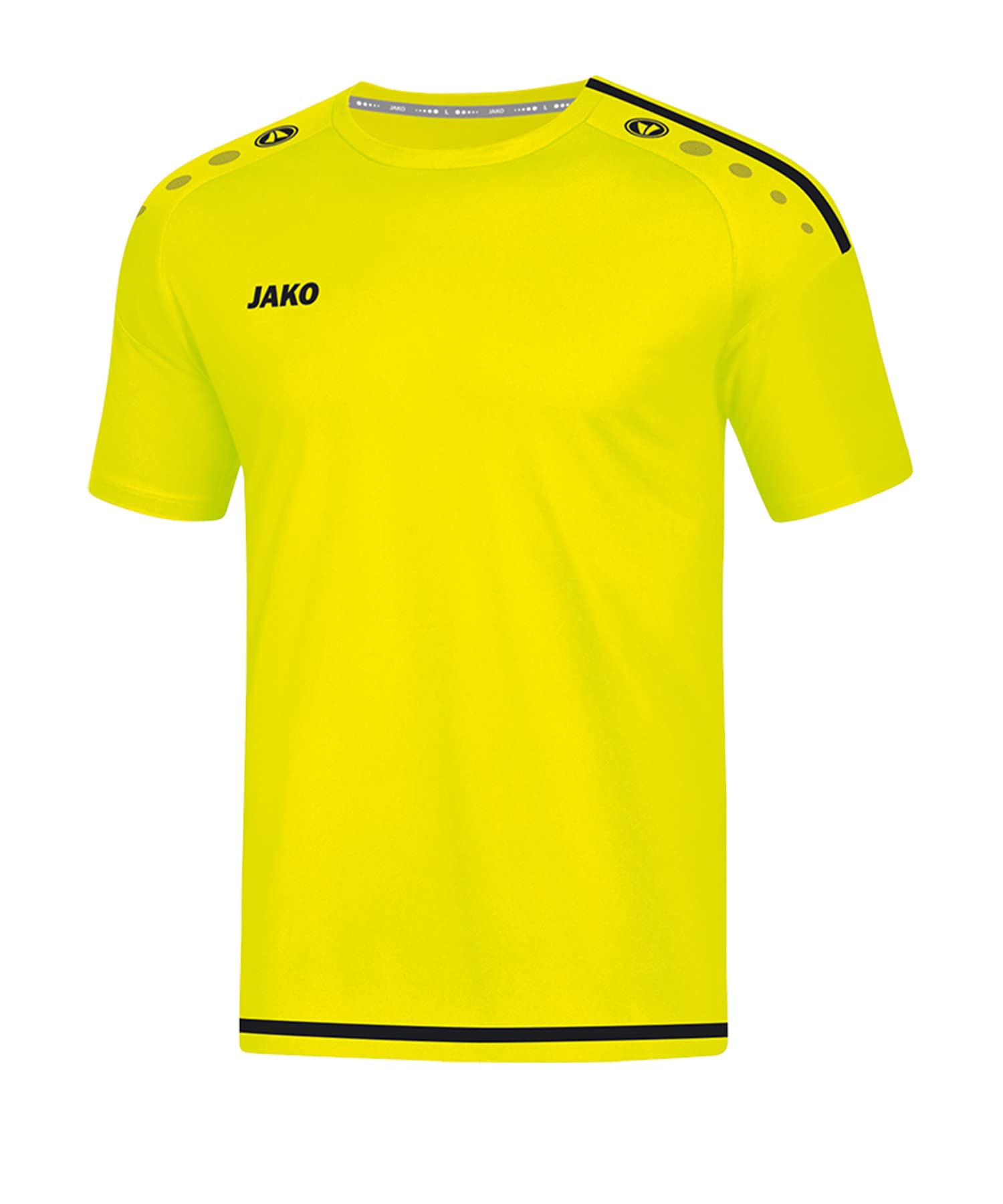 JAKO Striker 2.0 Ka Jersey Men's Jersey - Neon Yellow/Black, M