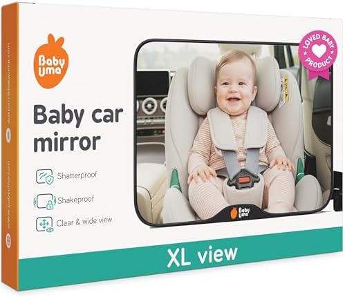 Baby Uma Lusterko samochodowe na tylne siedzenie dla niemowląt, d...