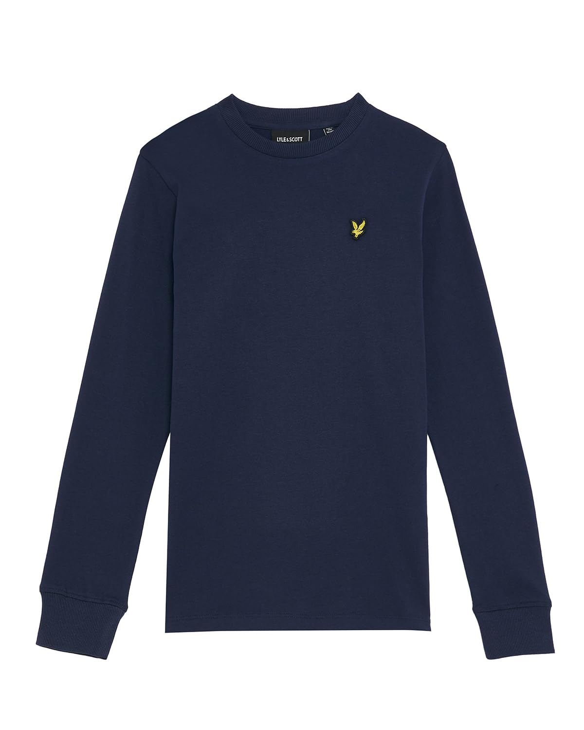 Lyle and Scott   Long Sleeve Cotton T-Shirt In Navy, Size 10/11 Y