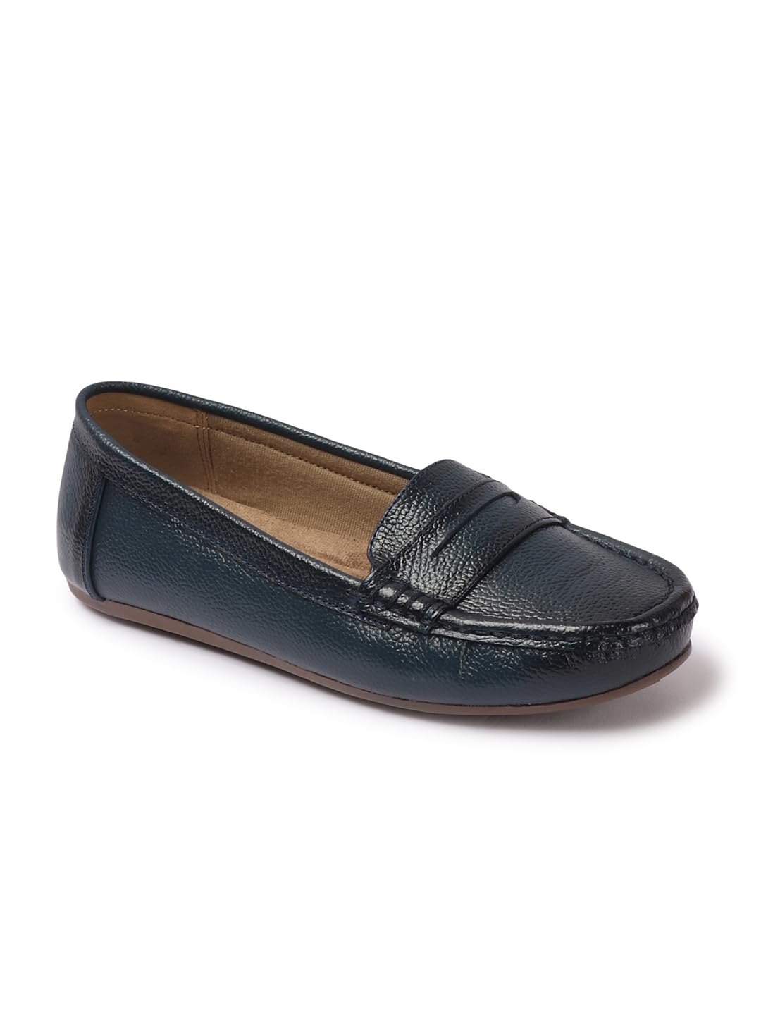 Women Leather Slip On Loafers Mocassion RP-2701-picture-47
