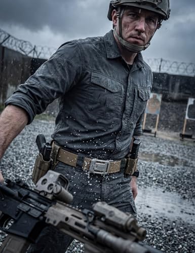 Image of IDOGEAR SPORTS Tactical Ratchet Belt 1.5 inch EDC & CCW Heavy Duty Gun Belt | Men Women | Reinforce 1000D Nylon | Micro-adjustment | Quick-Release Buckle | Heavy Duty | Trimmable