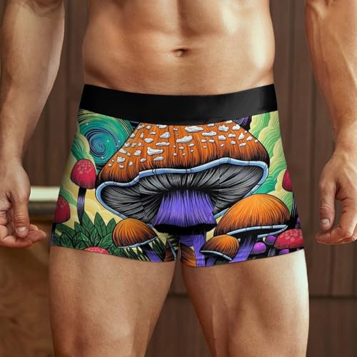 Men & Boy's Swim Beach Briefs Contour Pouch Swim Trunks2
