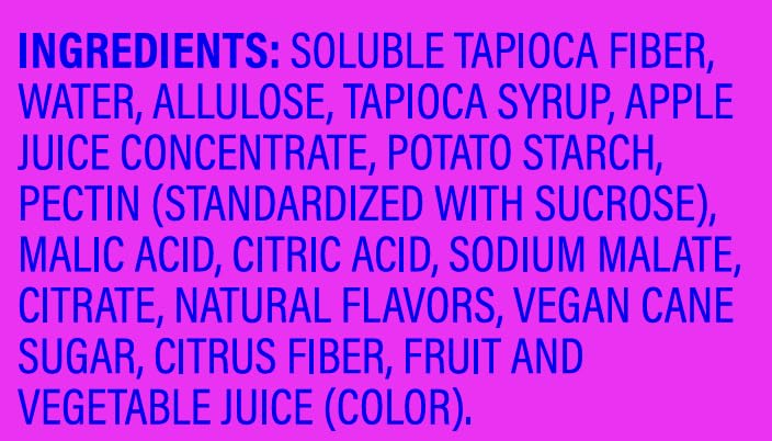Better Sour Pomegranate Apricot Gummy Stars Candy, Healthy Candy with Low Sugar Gummies, Fiber Gummies with Added Fiber (Pack of 10) thumbnail