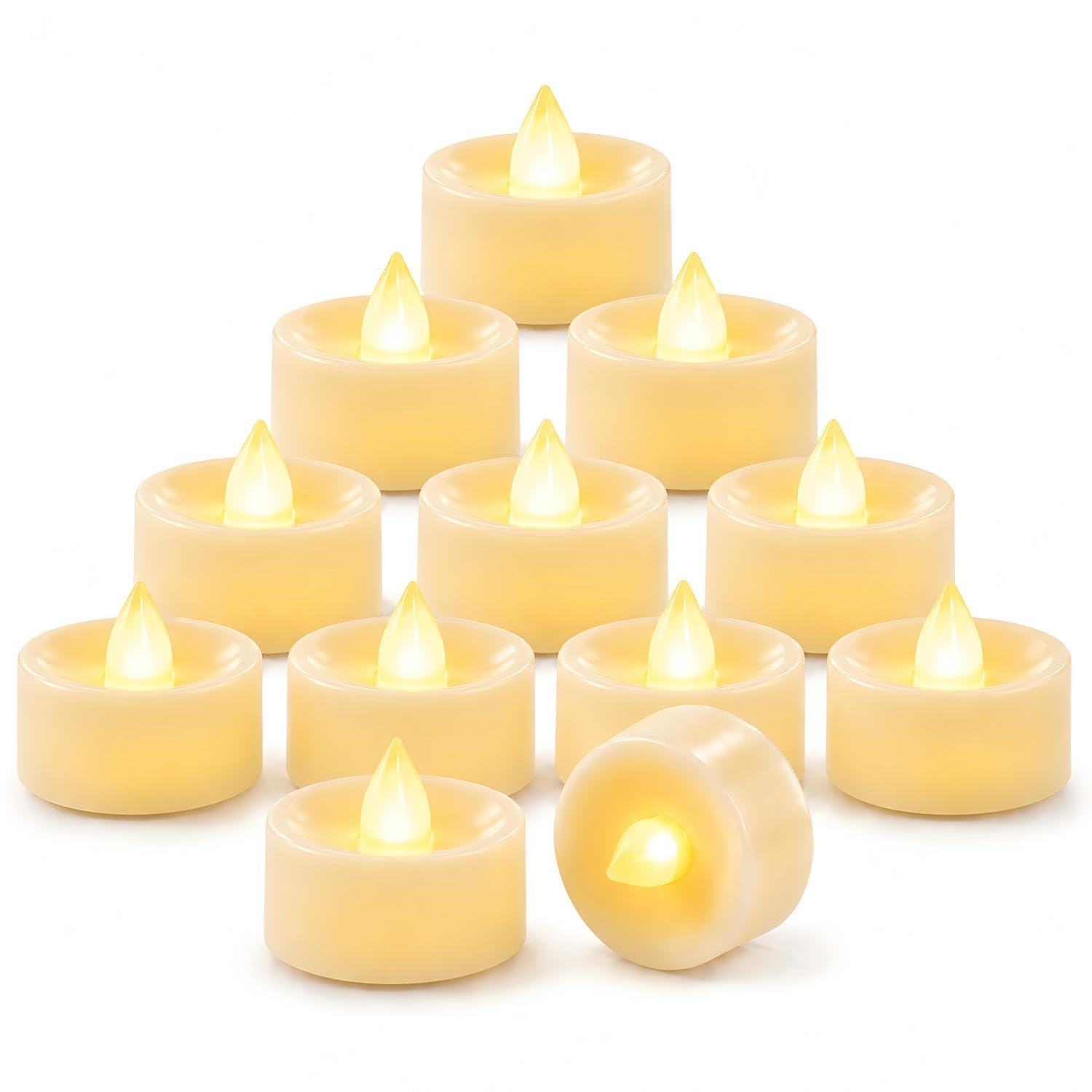 Homemory Tea Lights with Timer