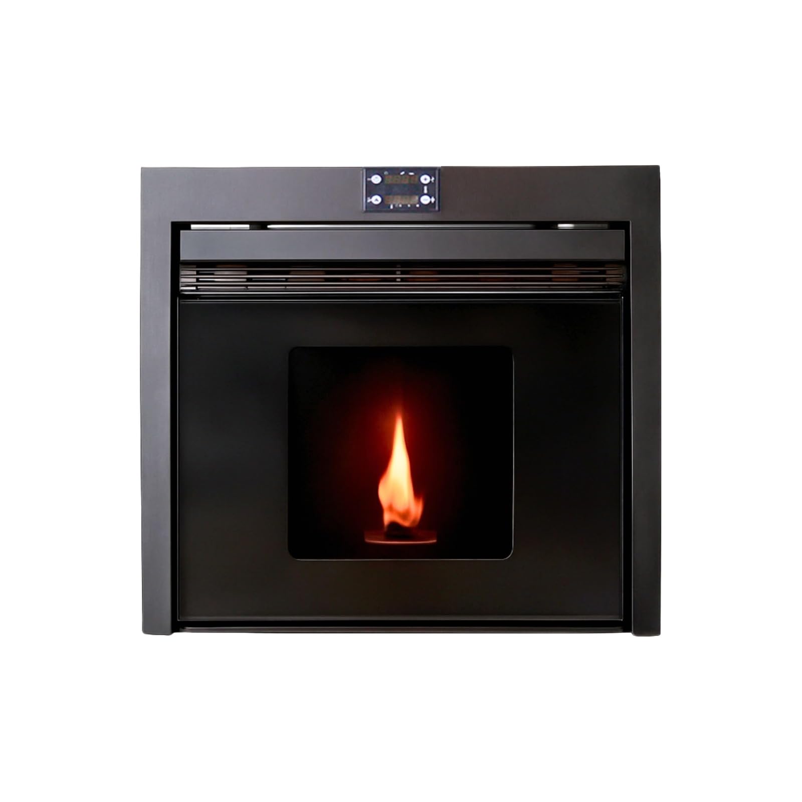 EIDER BIOMASA Insertable de Pellets Insert CANADÁ 11 – 10,3 kW – Rendimiento 92% – hasta 237 m³ – Tolva 13 kg – Programable WiFi – Clase A+