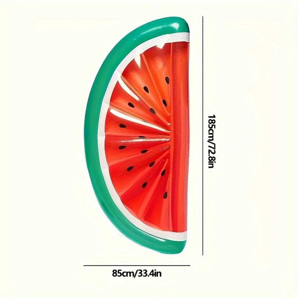 ZBDZSW - Flotador inflable para piscina de piña y sandía, tamaño adulto, para diversión de verano y fiestas, diseño divertido y resistente