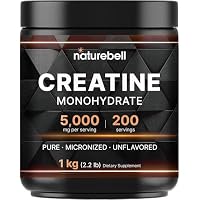 2.2lbs NatureBell Creatine Monohydrate Powder (200 servings)