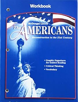 Paperback The Americans, Grades 9-12 Workbook-reconstruction to the 21st Century: Mcdougal Littell the Americans Book