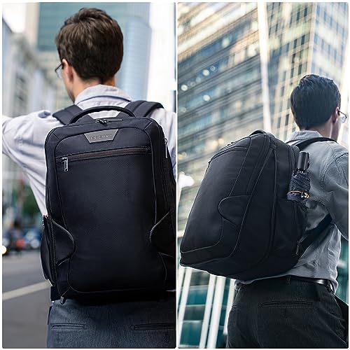 EVERKI Studio Expandable Laptop Backpack for Men & Women – Business and Travel Backpack, Carry-On Backpack for Office & Travel, Professional Backpack, 15-Inch MacBook & Laptop Bag, 26L Capacity, Black3